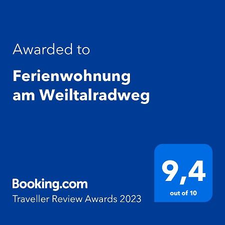 Ferienwohnung Am Weiltalradweg Weinbach 外观 照片