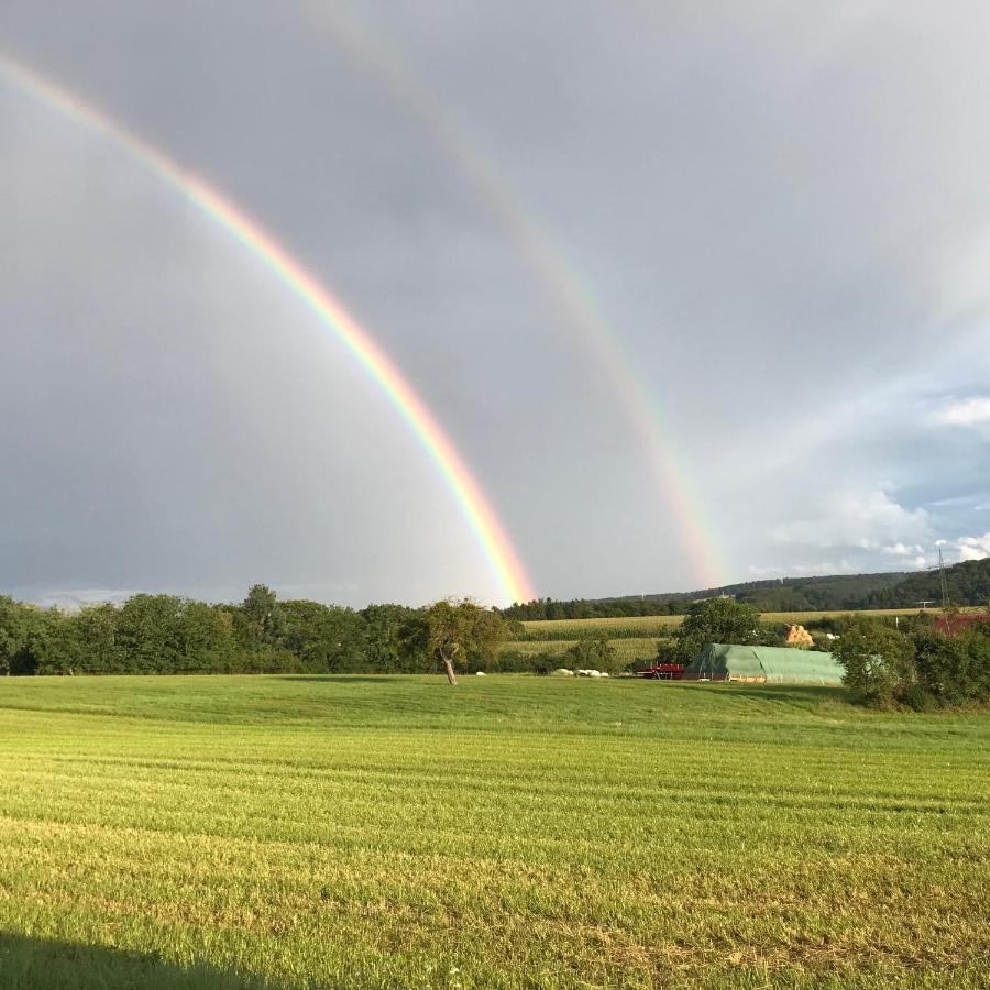 Ferienwohnung Am Weiltalradweg Weinbach 外观 照片